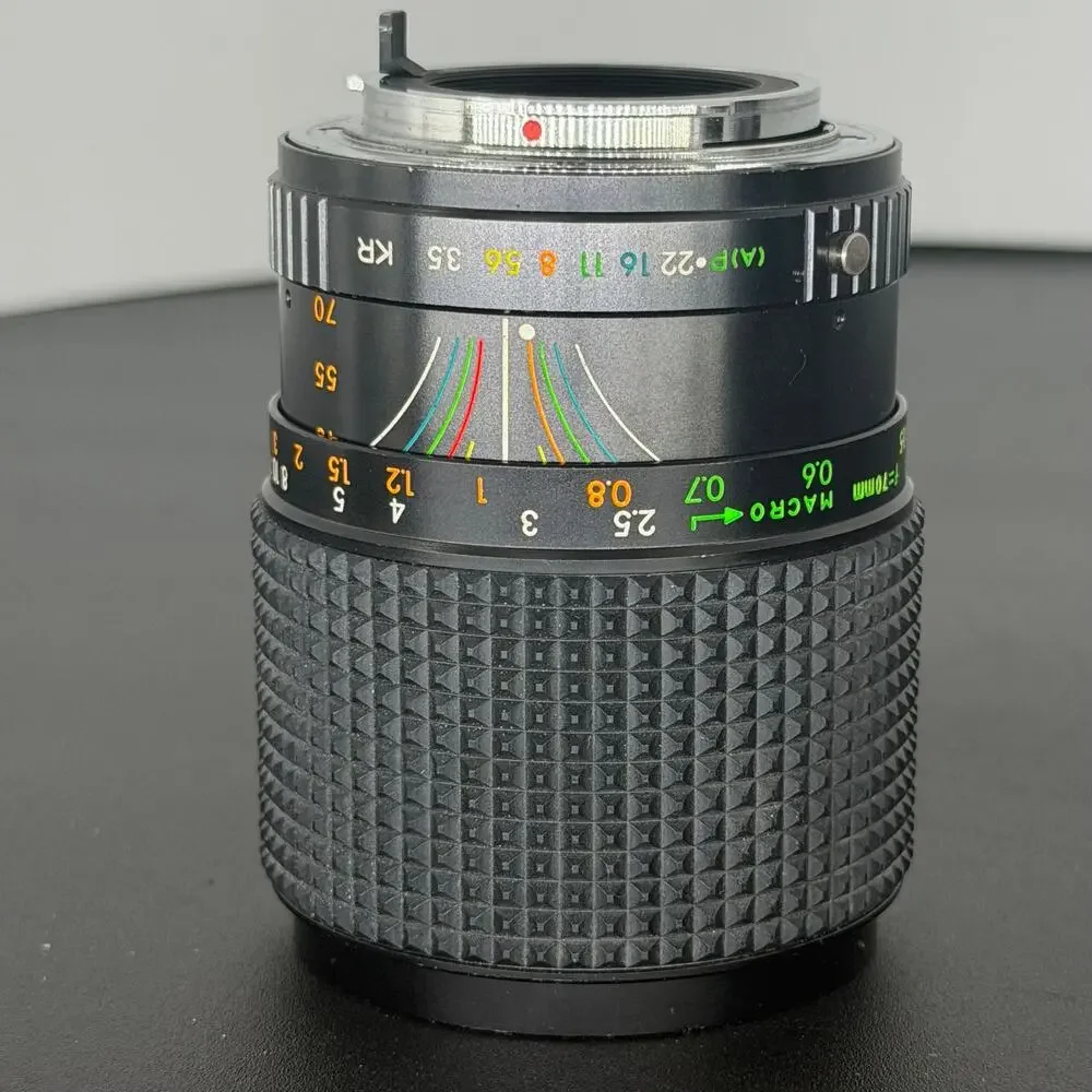 Vintage Sears 28-70mm F/3.5-4.5 MC Macro Zoom Lens For Pentax K Mount PK No 202